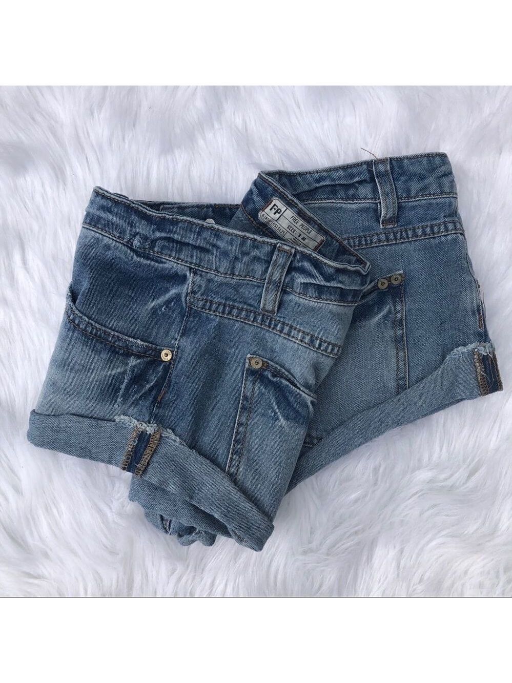 Free People Irreplaceable Distressed Cutoff Shorts - Picture 6 of 7